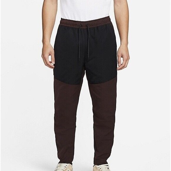 Nike Sportswear Tech Essentials Brown Black Men’s Size M Repel Jogger Pants - Picture 1 of 8
